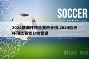 2024欧洲杯预选赛积分榜,2024欧洲杯预选赛积分榜雷速